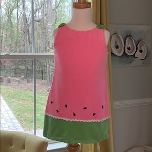 Hartstrings Watermelon 4T Dress. Preppy in pink!